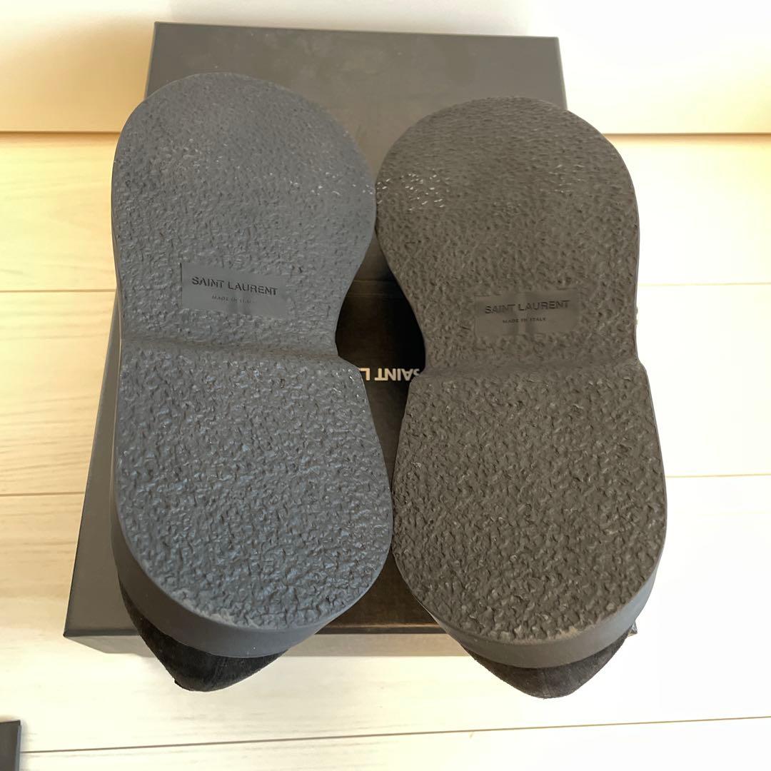 ￼￼新品SaintLaurentサンローラン テディダービースエードシューズ41