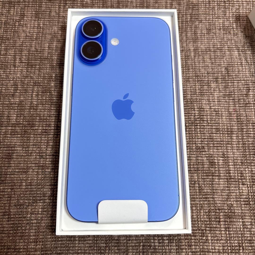 交渉歓迎 新品 Apple iPhone 16 ウルトラマリン 128GB 本体