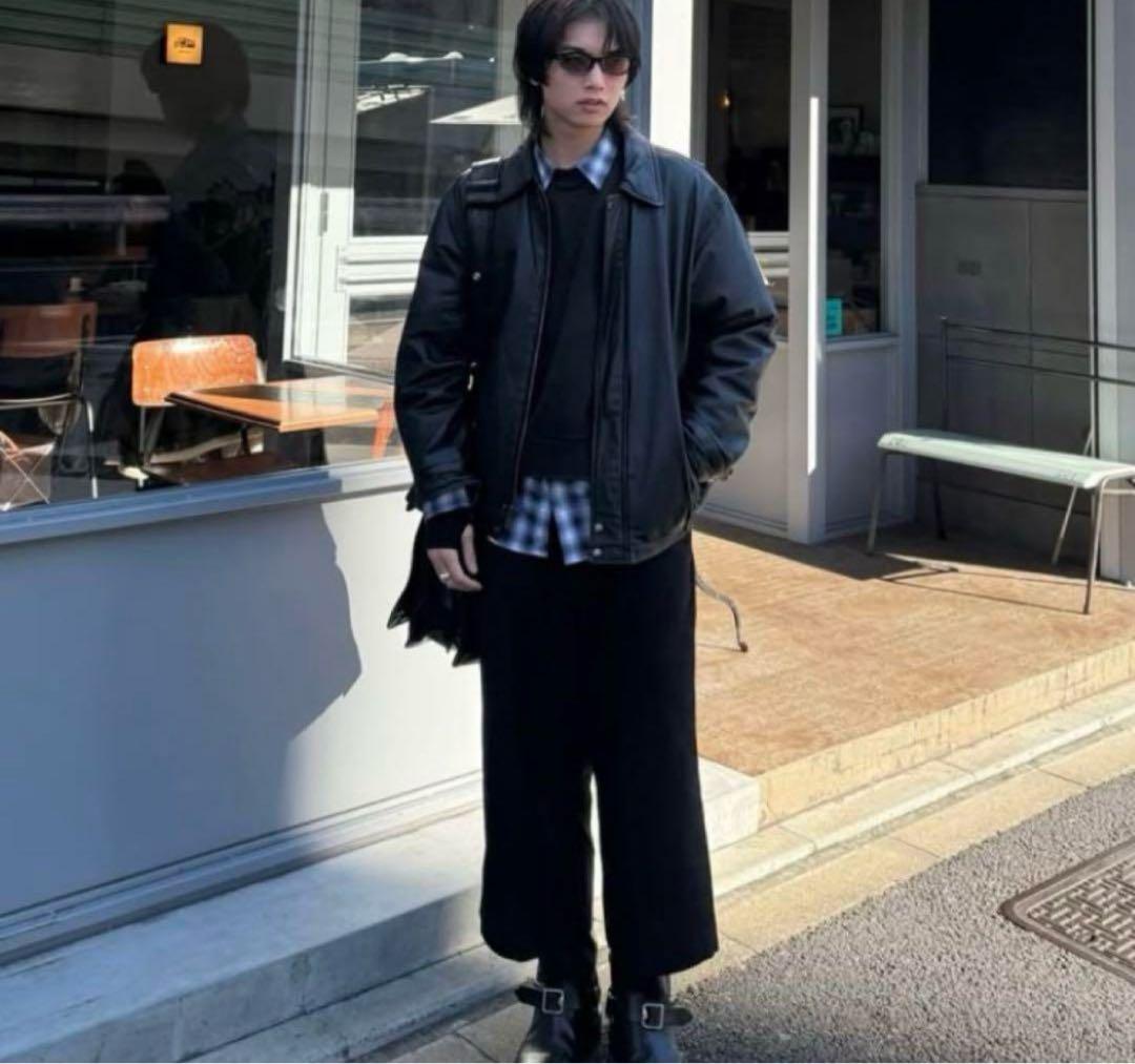 sullen tokyo drizzler leather jacket 黒