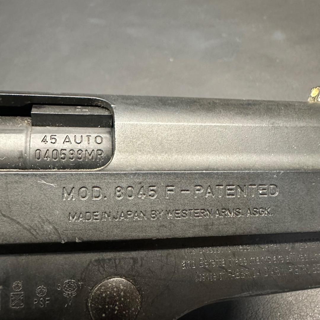 ♡Fa右1004 BERETTA M8045F ガスガン クーガーF