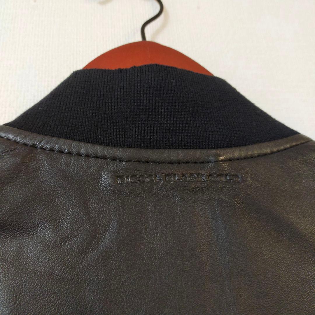 DIESEL BLACK GOLD　44　レザートラックジャケット