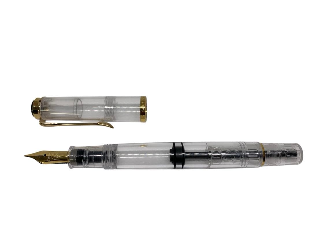 Pelikan M200 万年筆と青インクセット