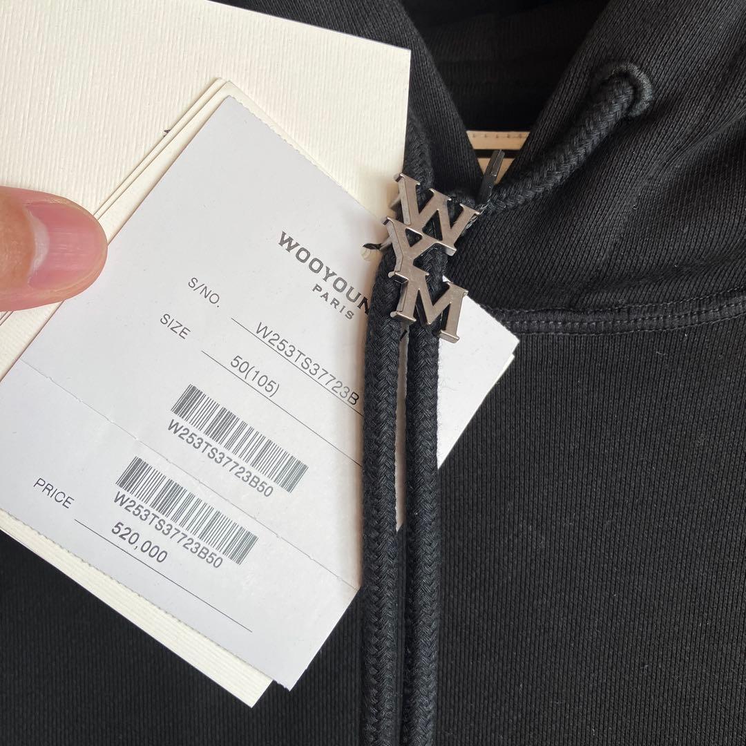 【新品未使用】wooyoungmi 2025年モデル　パーカー Lサイズ