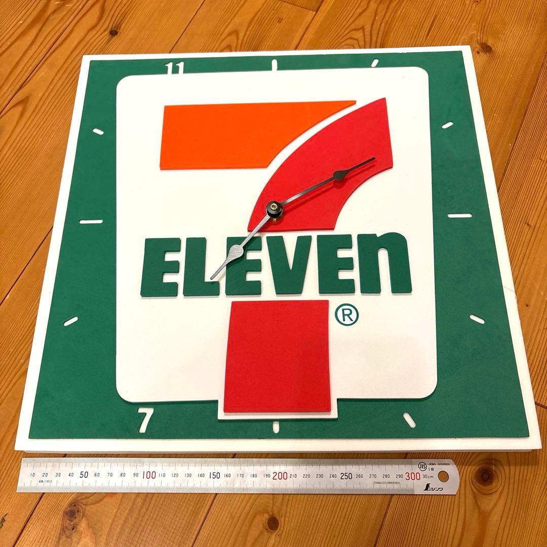 スーパーレア　7-ELEVEn 看板　ウオールクロック　アドバタイジング　USA