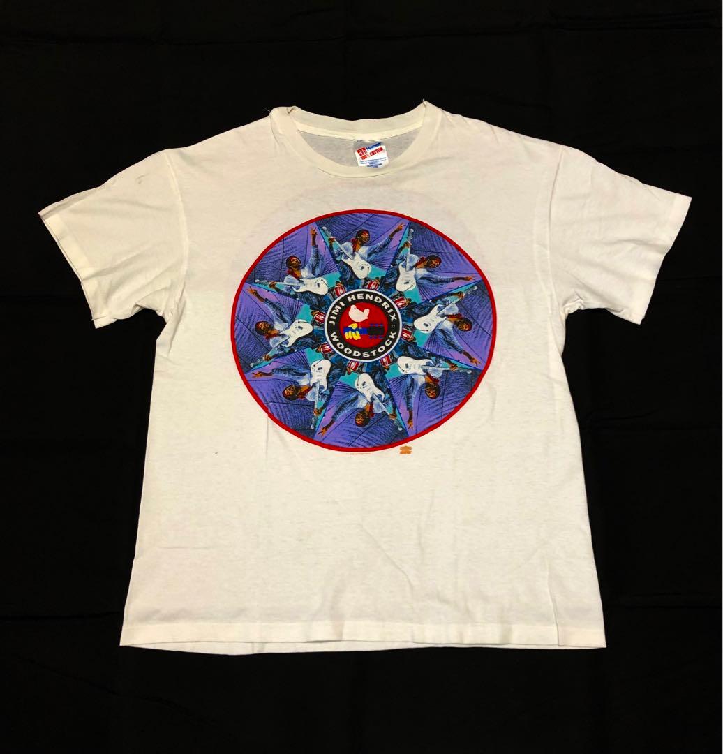 JIMI HENDRIX tシャツ ビンテージ ジミヘン 白 L Hanes