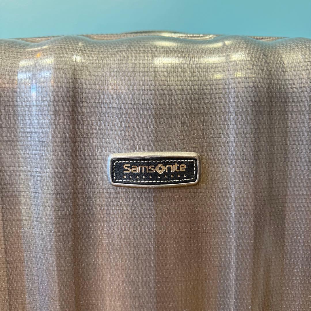 値下げしました‼️【美品✨】サムソナイト　ブラックレーベル　キャリーケース