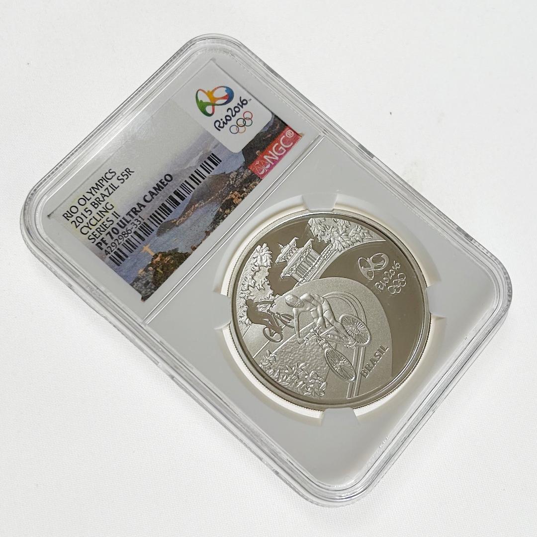 2015年 ブラジルリオ 自転車　NGC PF70 4292986-331