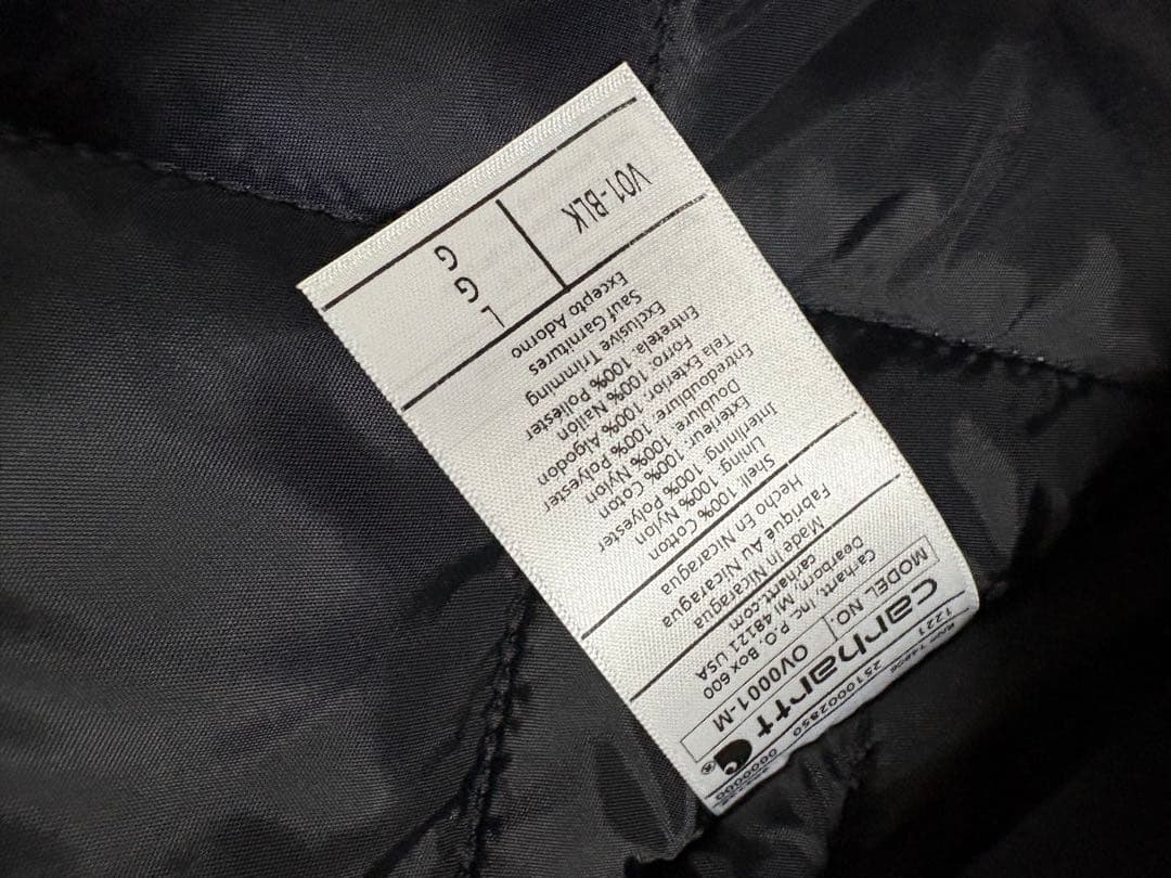 【送料無料】Carhartt カーハート ダックベスト