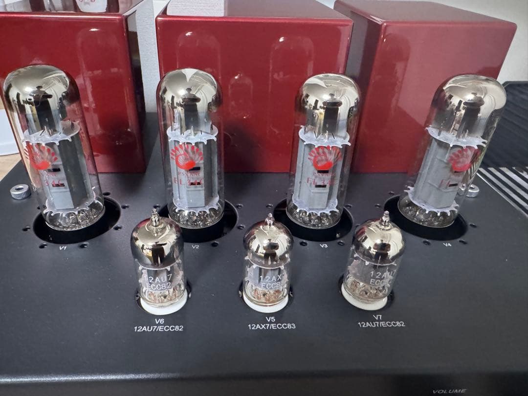 美品Triode TRS-34 プッシュプルプリメインアンプ