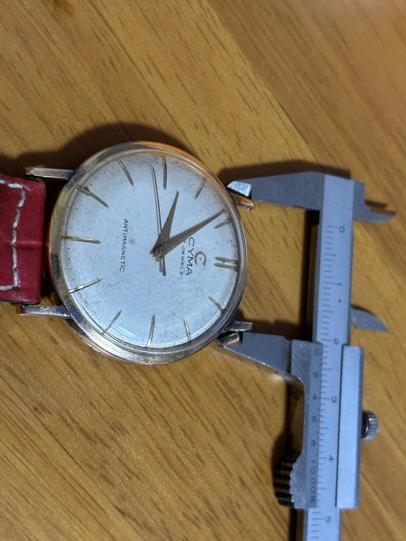 CYMA。シーマ。時計。18K、0.750。ジャンク