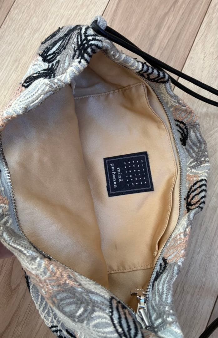 【ミナペルホネン】coupebag ribbonbreeze