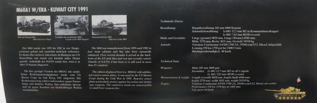 ミニチャンプス M60A1　米海兵隊湾岸戦争リアクティブアーマー追加型　1/35