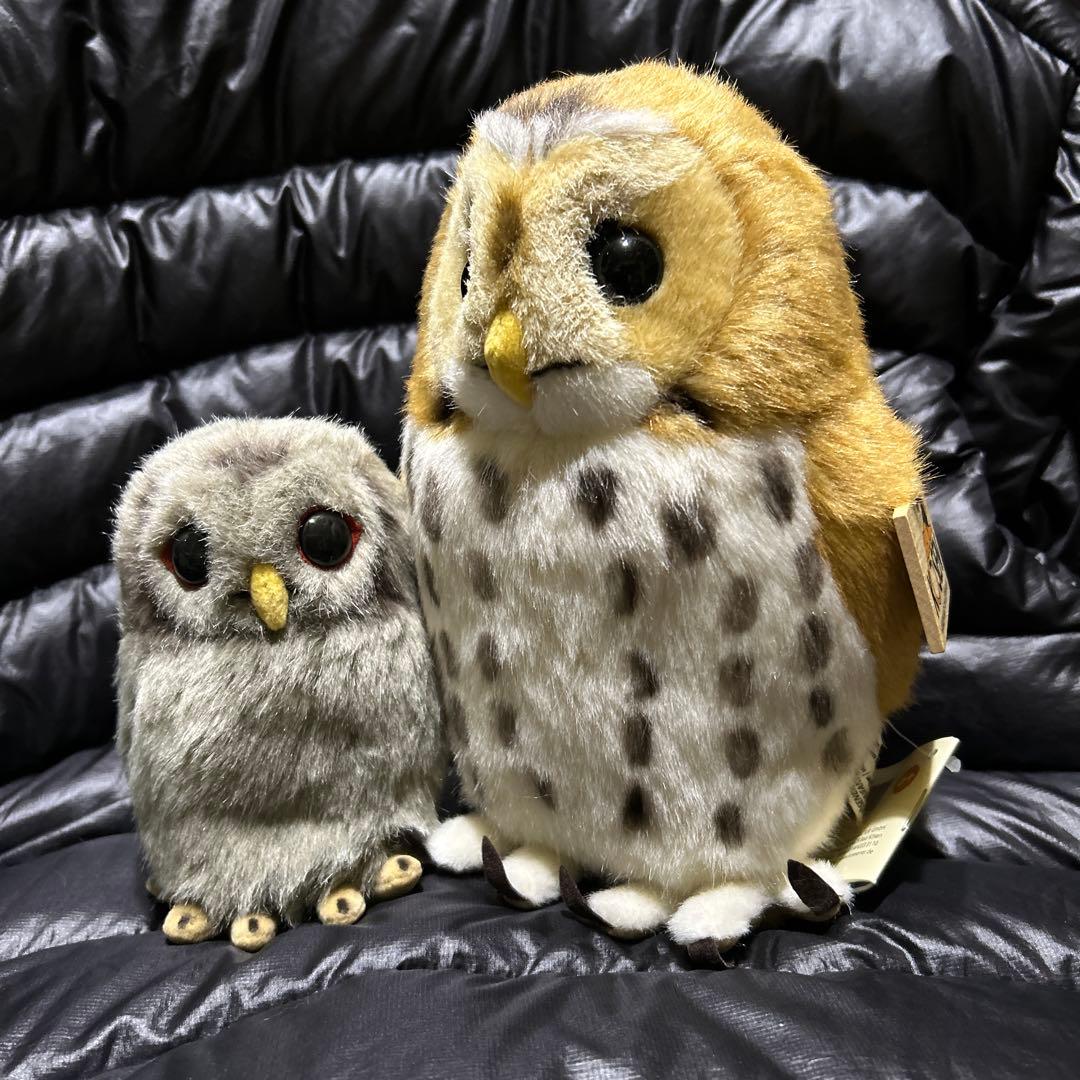 KOSEN ぬいぐるみ　モリフクロウ　親子　タグ付き❣️