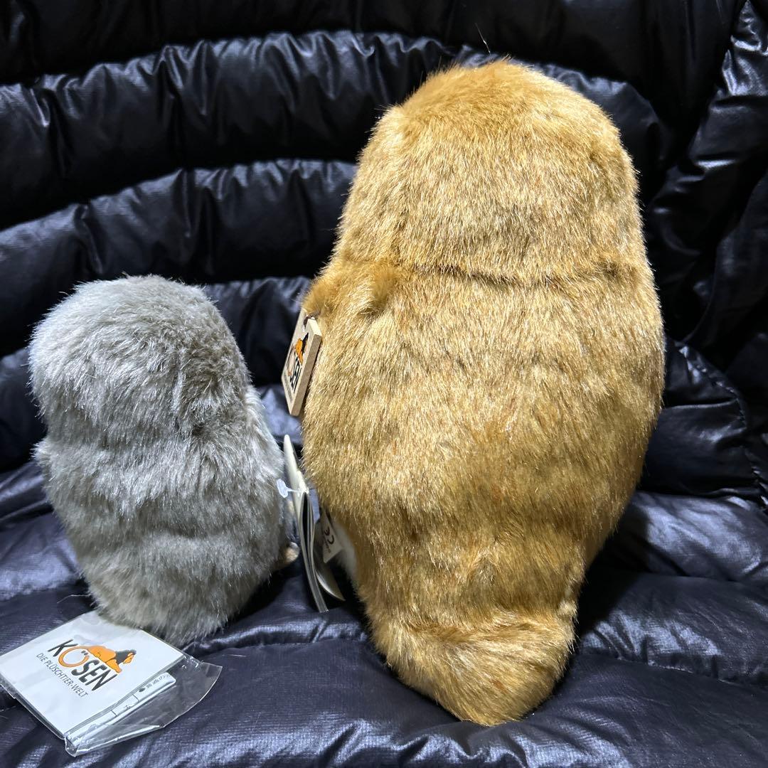 KOSEN ぬいぐるみ　モリフクロウ　親子　タグ付き❣️