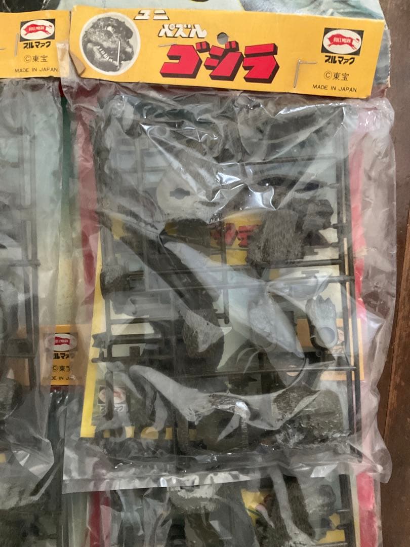 価格交渉歓迎！ゴジラ　ユニパズル　ミニプラモデル　ブルマァク　未使用品