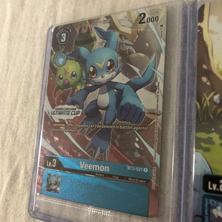 新品未開封品 デジモンカード 2枚セット アルティメットカップ 英語版 海外限定