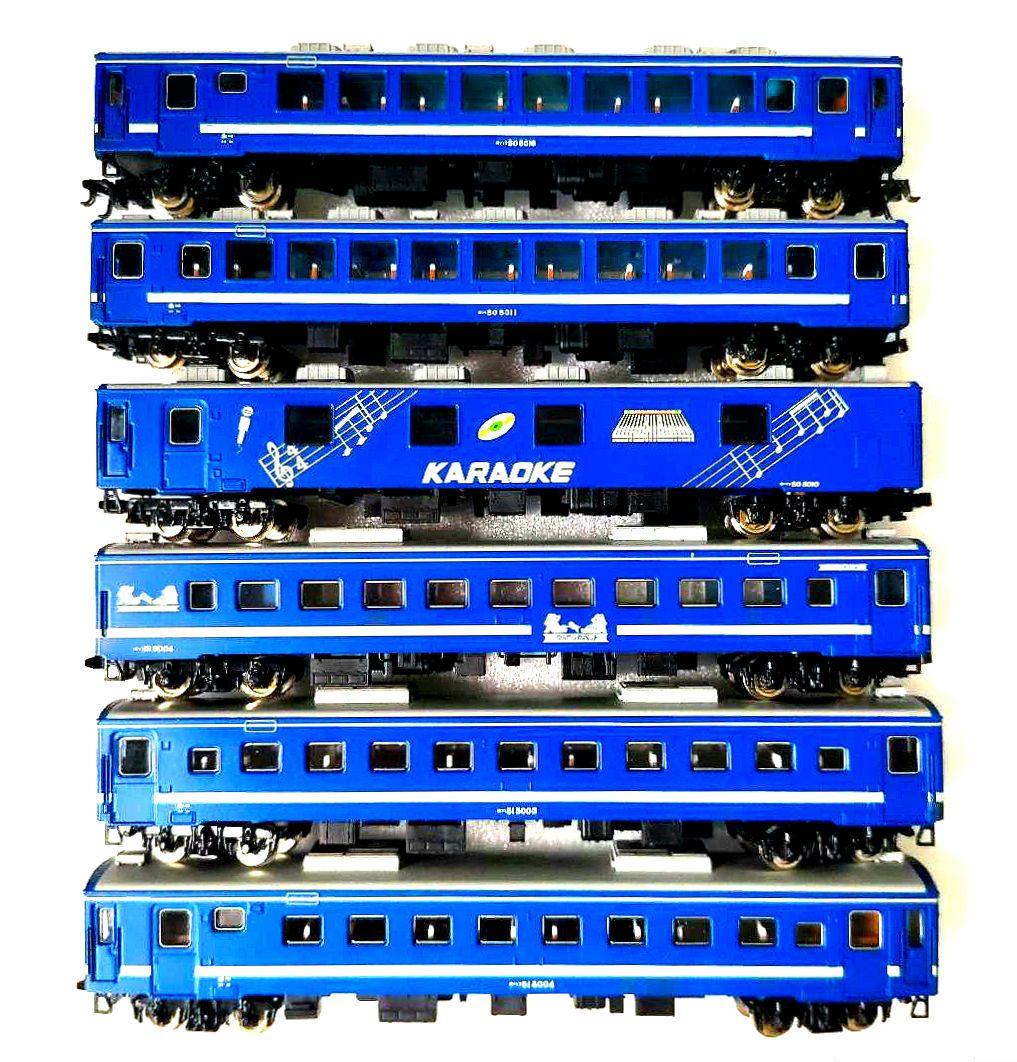 マイクロエース 50系5000番台客車・快速海峡号6両セット レア Nゲージ