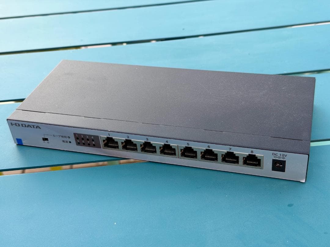 I-O DATA 2.5G スイッチングハブ ETOG-ESH08 8ポート