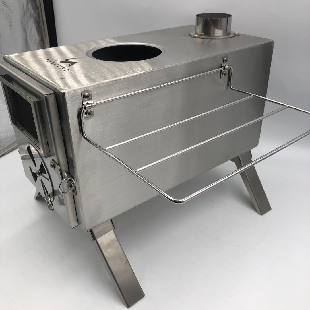 TOMOUNT 薪ストーブ キャンプ 折りたたみ/Y32105-Q2