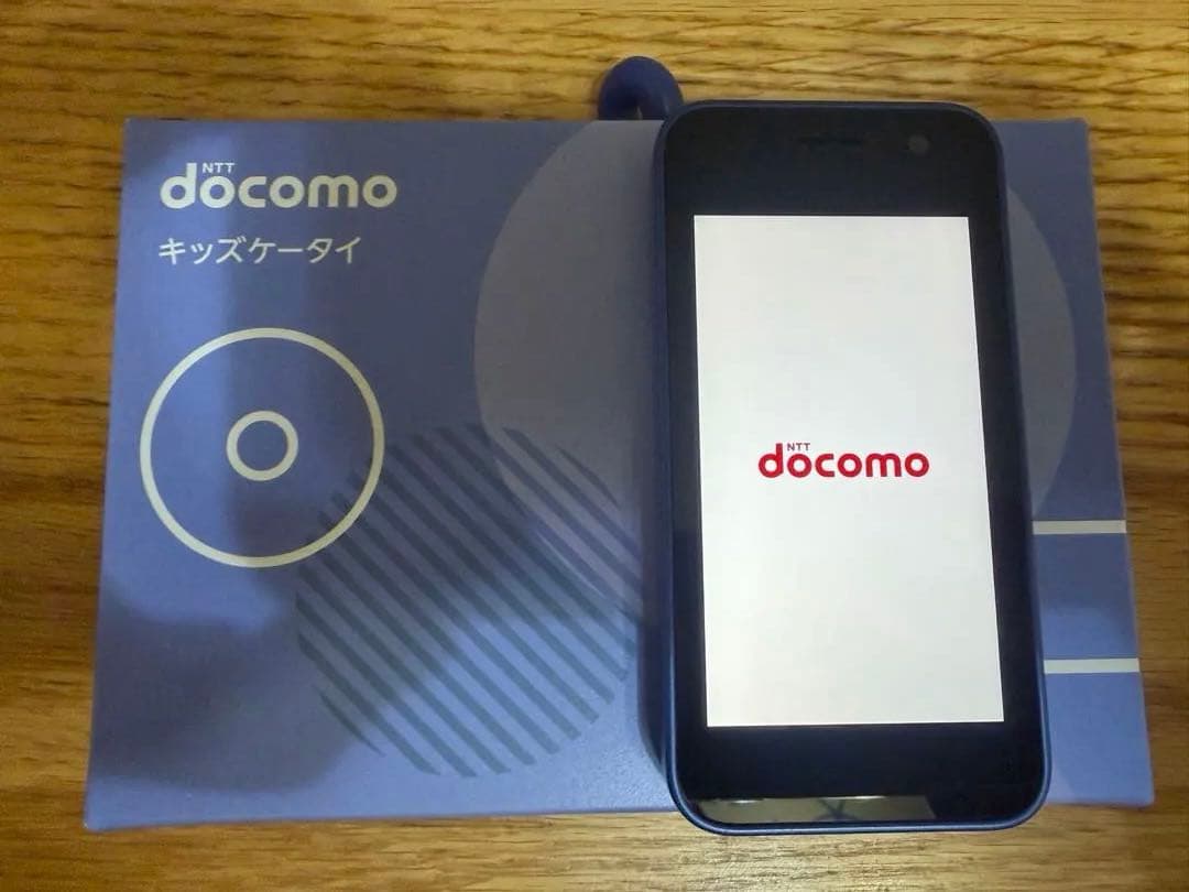 docomo キッズケータイ ブルーKY-41C 携帯電話本体
