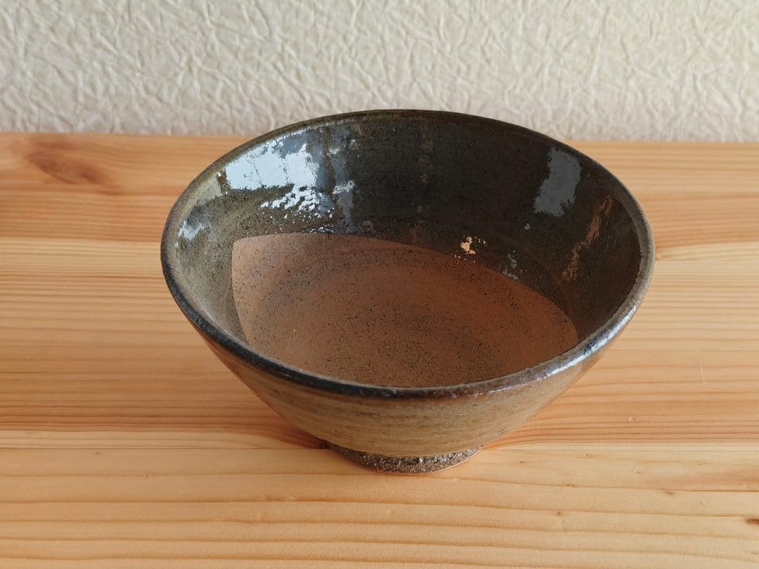 栗駒陣ヶ森焼 鈴木照雄　茶碗　民藝