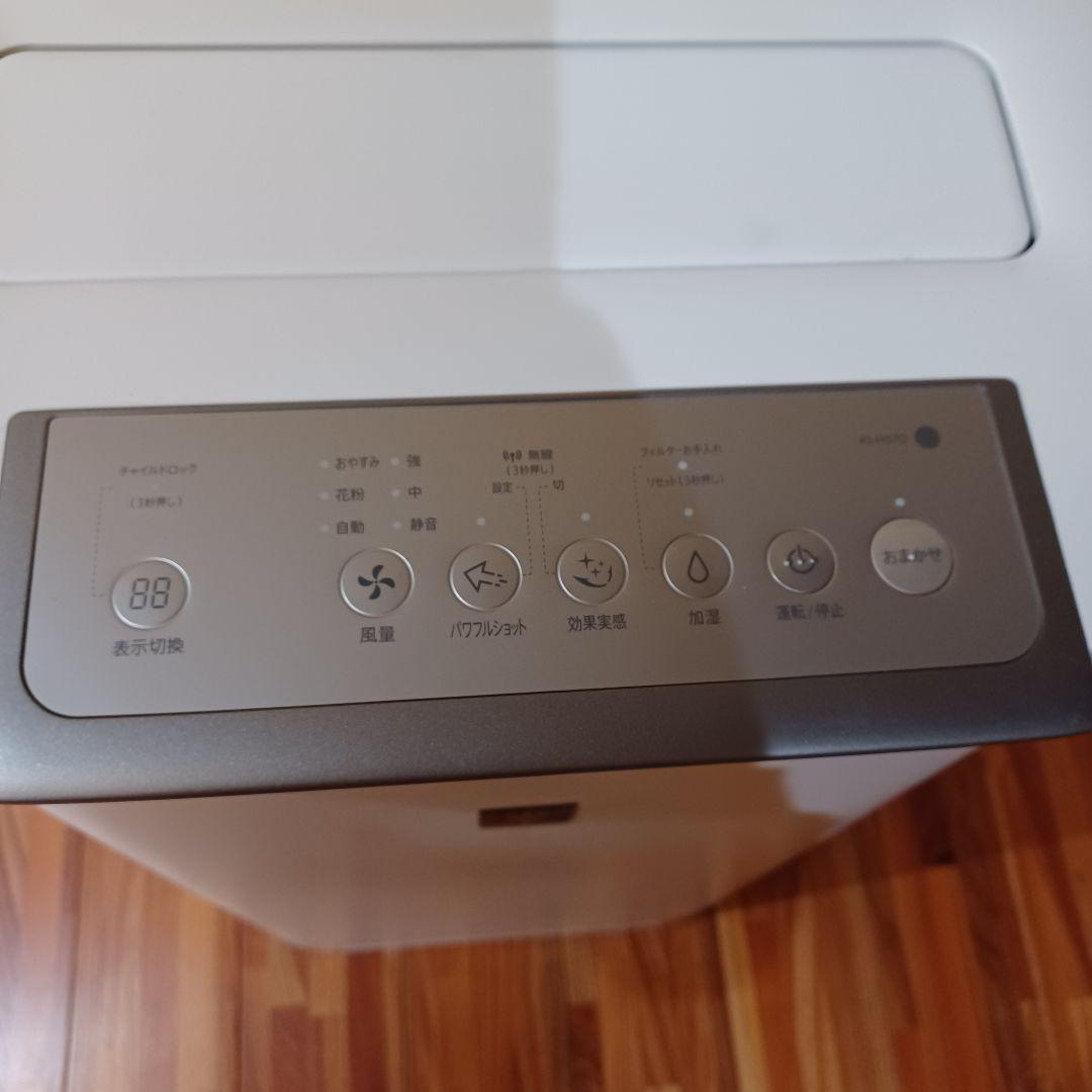 【美品】SHARP(シャープ) 加湿空気清浄機 KI-HS70-W
