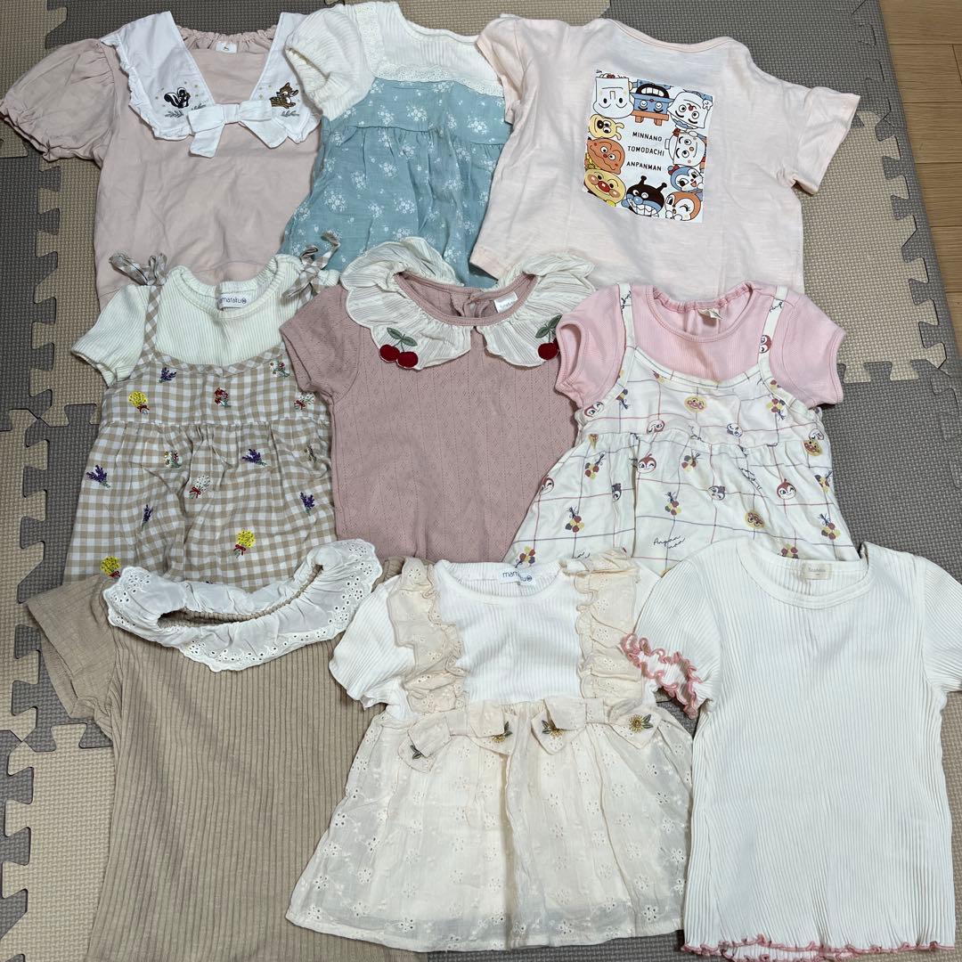 女の子　春夏　まとめ売り　90