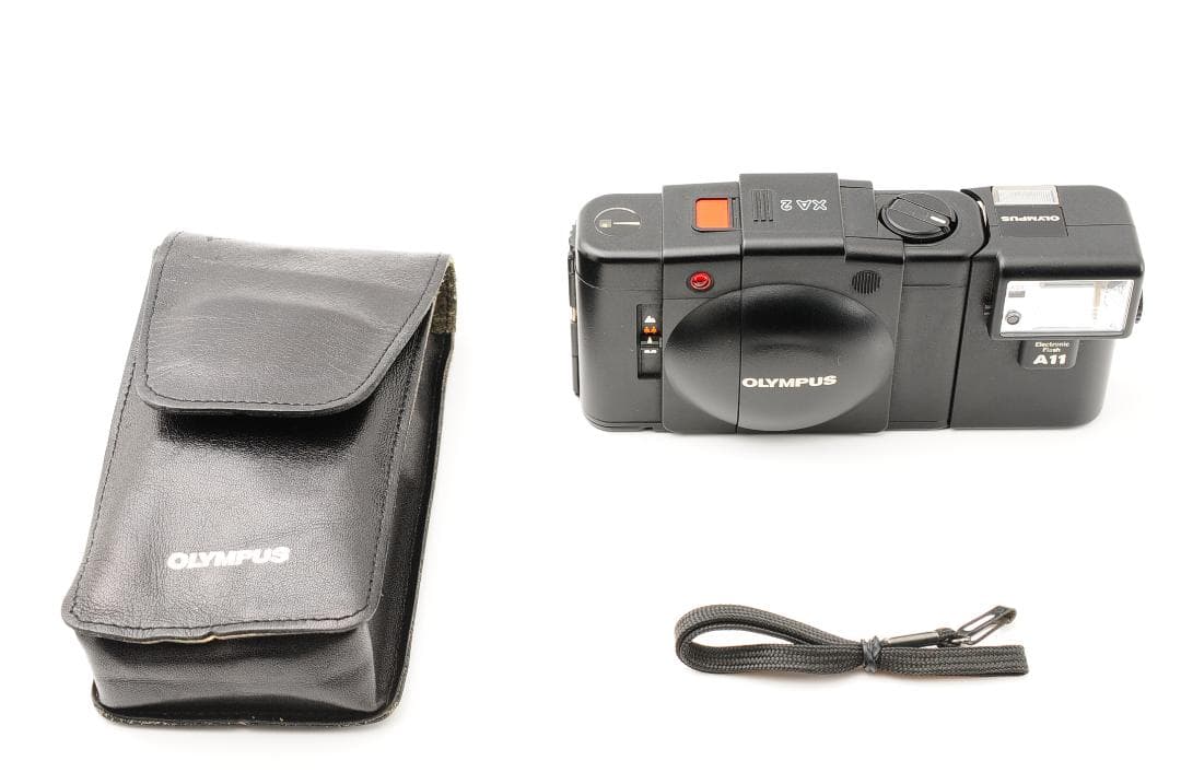 【美品 ケース付き】 オリンパス Olympus XA2 A11 フラッシュ
