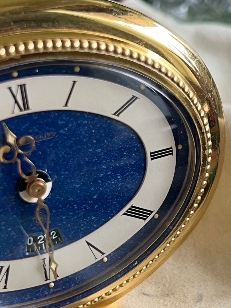 【値下げ中】アンティーク 美品 希少品‼️スイス製 ジャガールクルト　置き時計