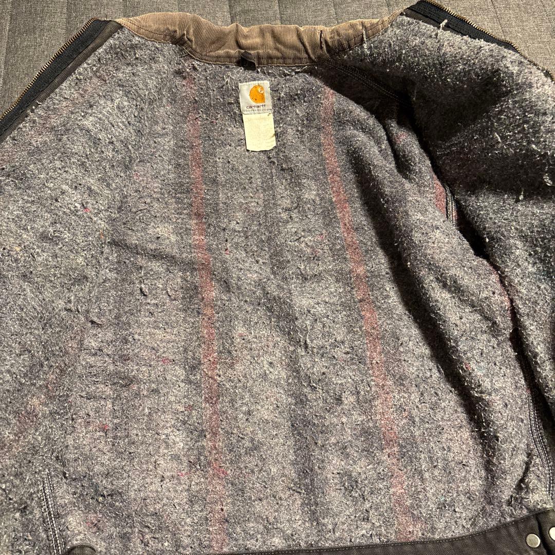Carhartt ダークグレー　デトロイトジャケット