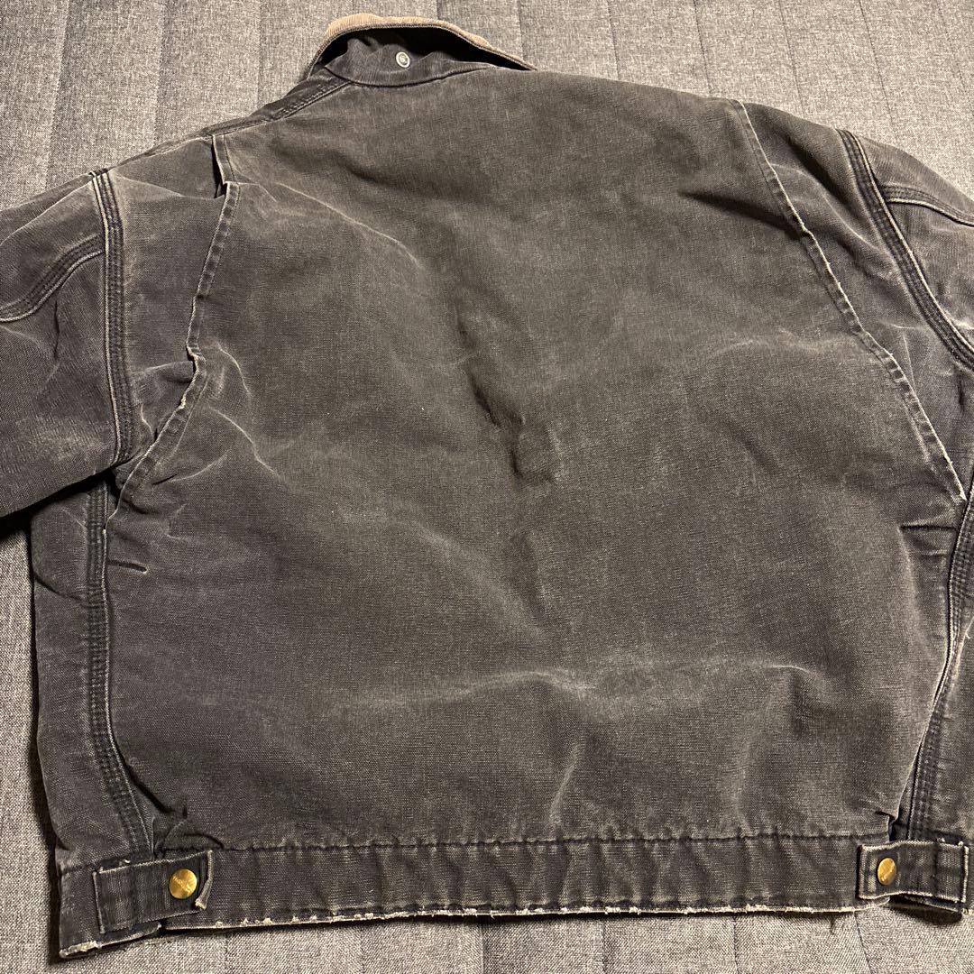 Carhartt ダークグレー　デトロイトジャケット