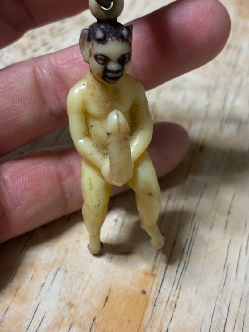 ビンテージ　デビル　悪魔　スカル　ミッドセンチュリー インダストリアル　レトロ