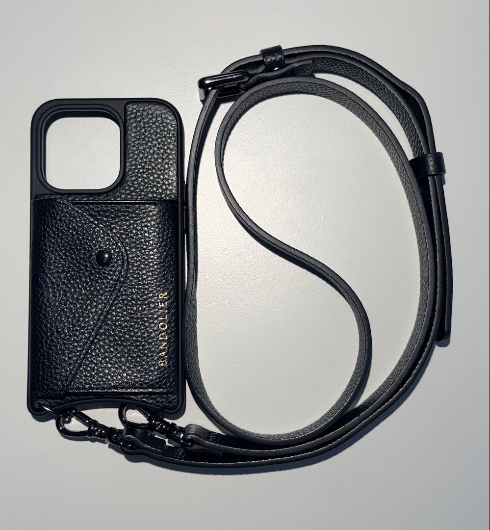 BANDOLIER レザースマホケース　iPhone14pro用