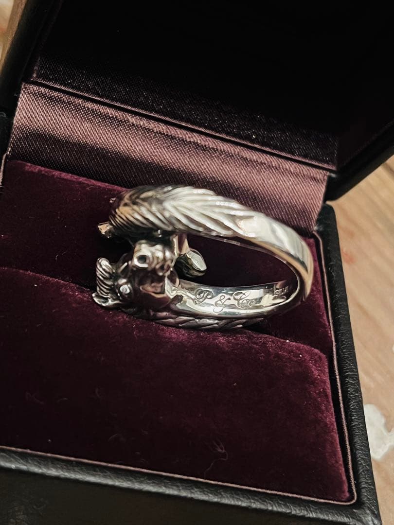 PEANUTS&CO TWOFACE HORSE RING 13号