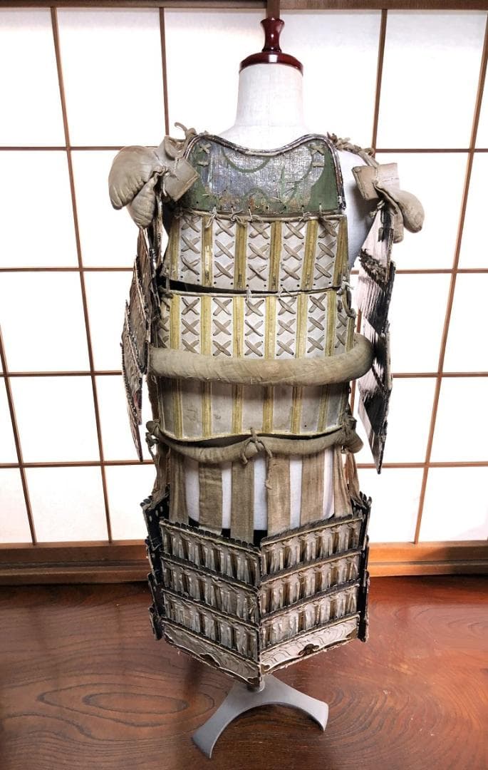 【 擬革紙甲冑 】　江戸時代　平家　蔵出品