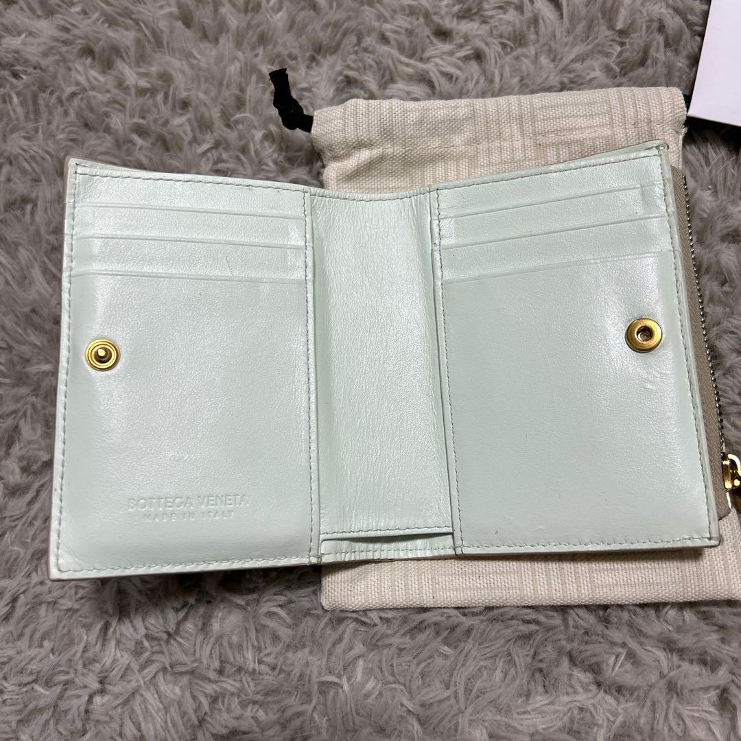 Bottega Veneta ベージュ　財布