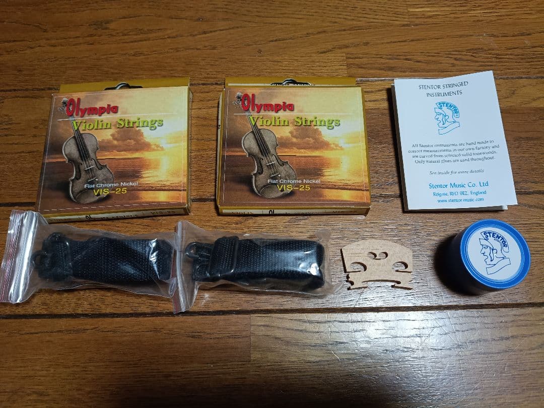 【現状品】STENTOR Student ST 4/4バイオリン ケース付