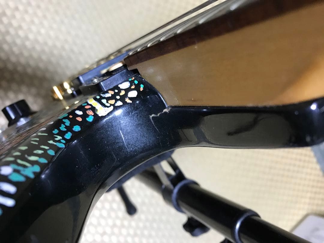 HIDEモデル FERNANDES MG-100X アメーバペイズリーペイント