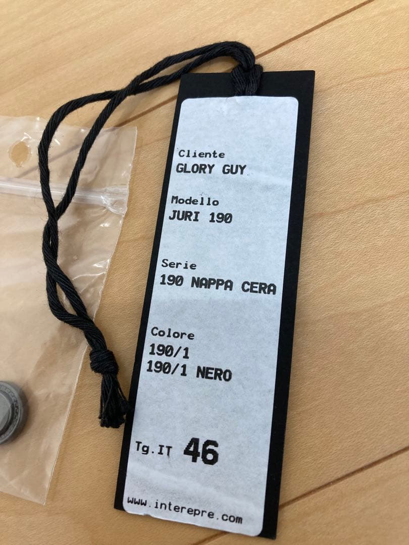 極美品　EMMETI エンメティ JURI ユリ ラムレザー　46