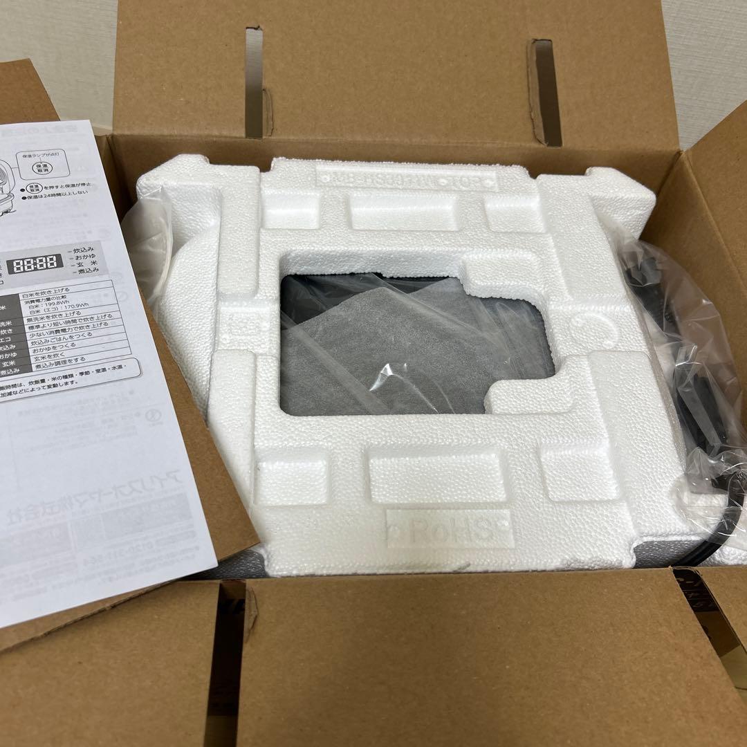 IRIS OHYAMA IHジャー炊飯器 KRC-INA50-B