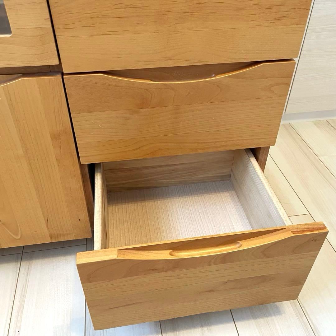 送料込み！アルダー材のテレビ台　幅117cm