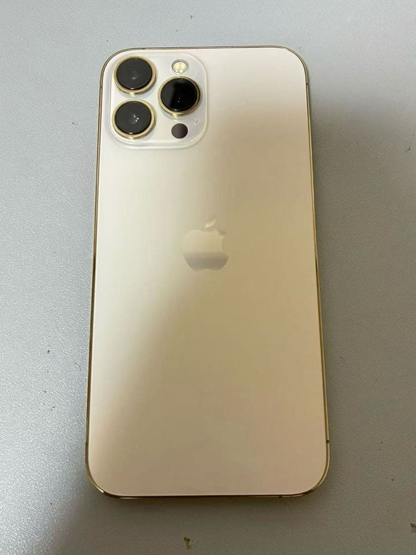 美品iPhone13 Pro Max 512GB ゴールド SIMフリー 中国版