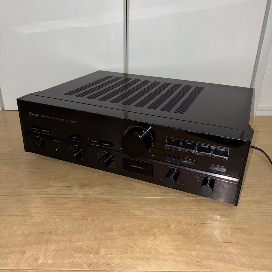 サンスイ　au-α507プリメインアンプです いい音です！！動作ok