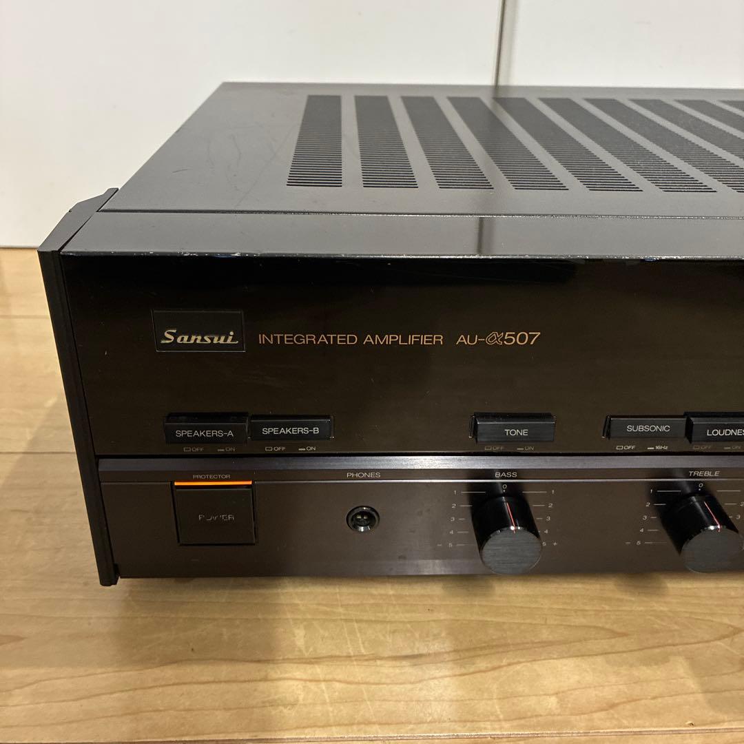 サンスイ　au-α507プリメインアンプです いい音です！！動作ok