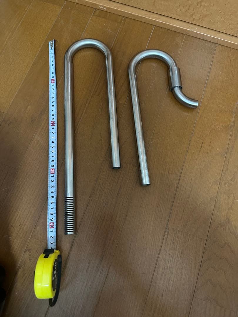 ステンレス製 吸水・排水パイプ パイプフォルダ―セット19/25ホース専用