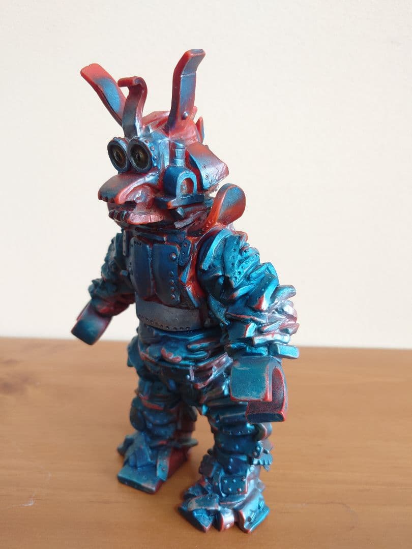 【当時もの】マルサン　ガルバン　ソフビ　初期　１６５g　キャプテンウルトラ