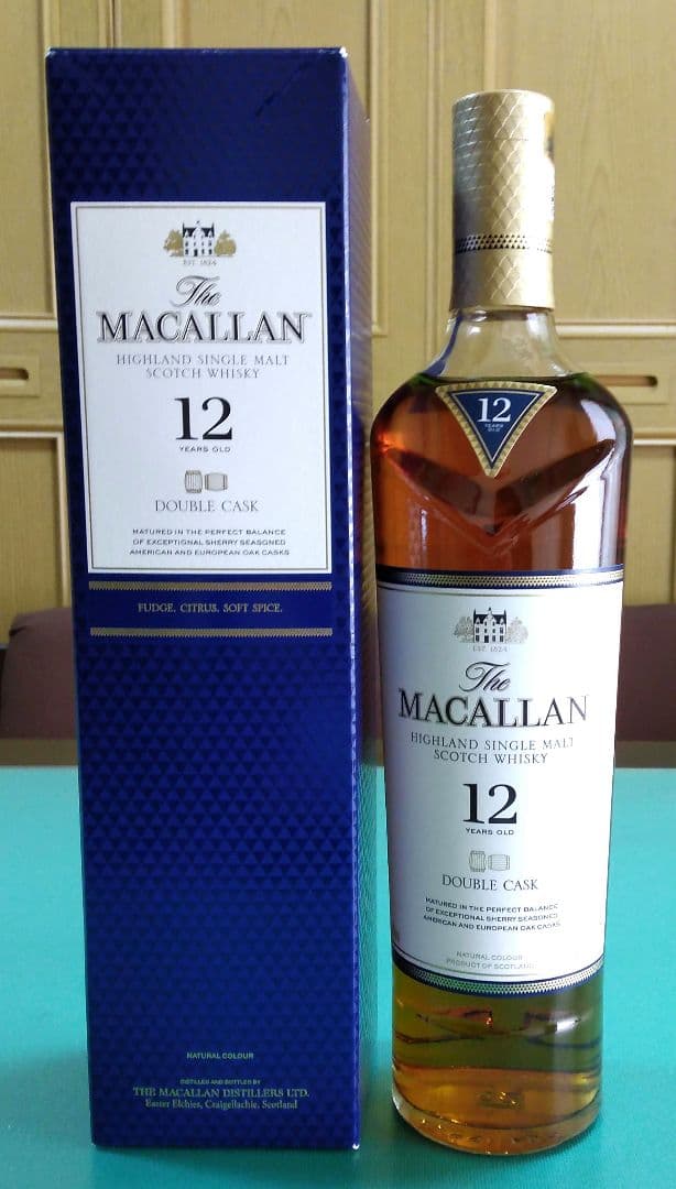 ウイスキー ザ・マッカラン ダブルカスク 12年 箱付き 700ml 40%