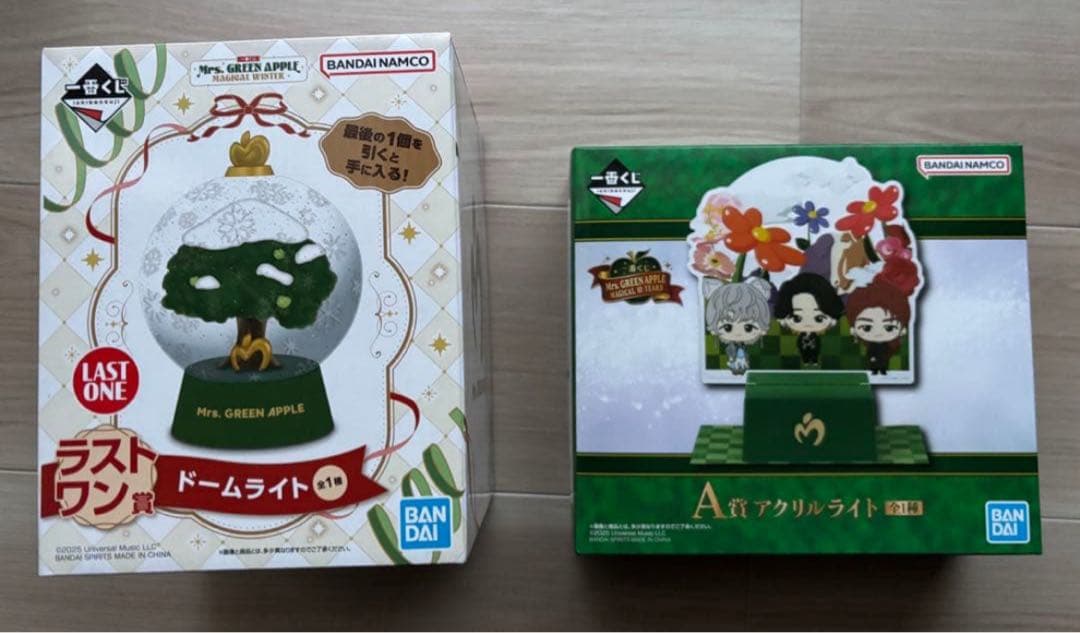 一番くじ Mrs. GREEN APPLE ラストワン賞 ＋A賞