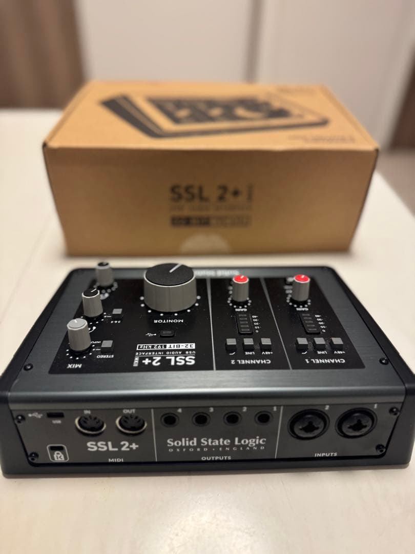 SSL 2+ MKII MK2 USB オーディオインターフェイス