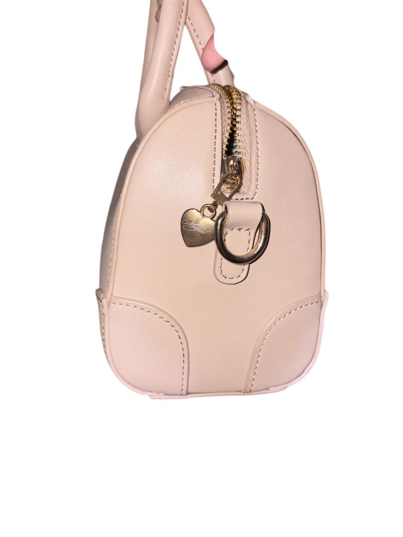 セールmuget ミュゲ2waybostonbagpinkショルダートートバッグ